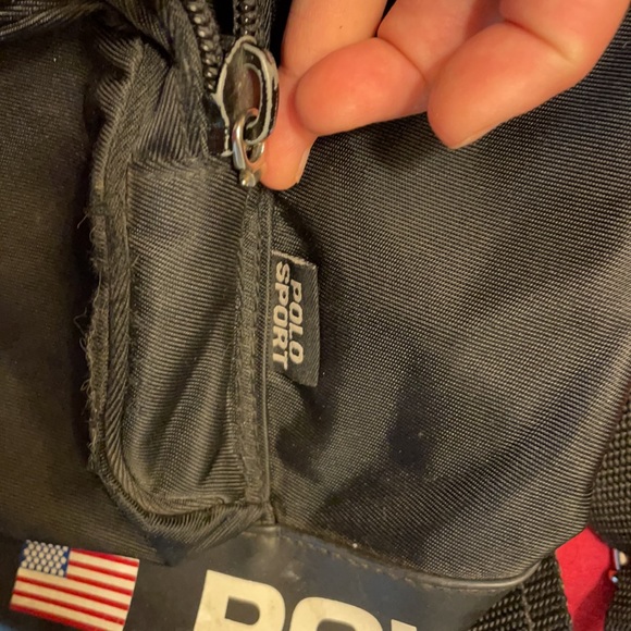 POLO SPORT Ralph Lauren drawstring backpack/purse.🎒 In excellent used condition. - Picture 15 of 15